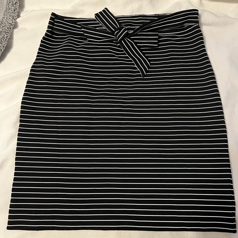 Stripped pencil skirt- very comfortable from Loft. Hardly worn.
